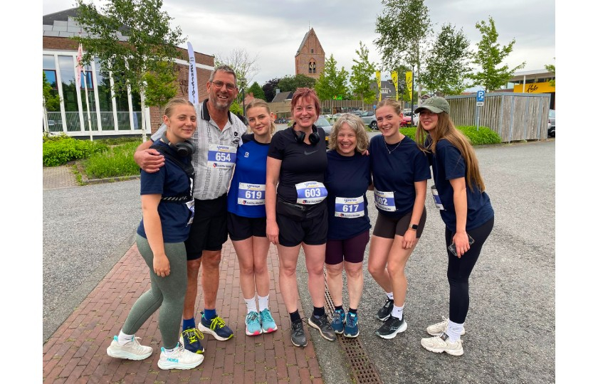 Medewerkers lopen 4 mijl